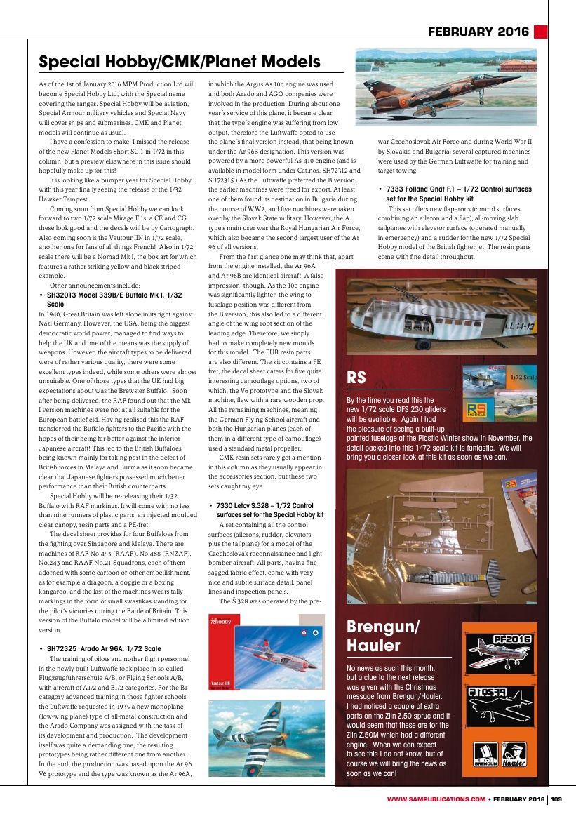 Scale Aviation Modeller International 2016-02